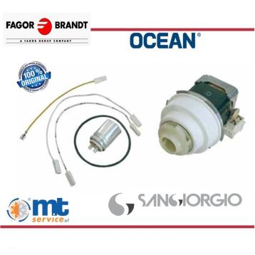 Pompa lavaggio lavastoviglie sangiorgio originale 31x0131 x theorema protetto termicamente 4 contatti 31x0128 31x7779
