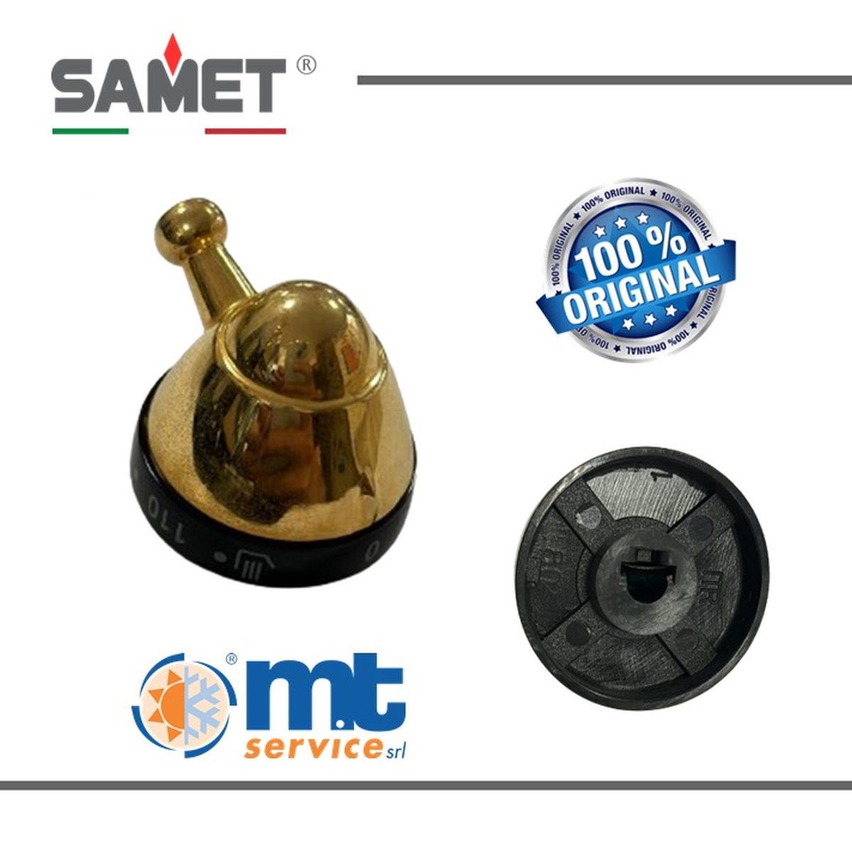 Manopola termostato oro samet ocean 76x6975