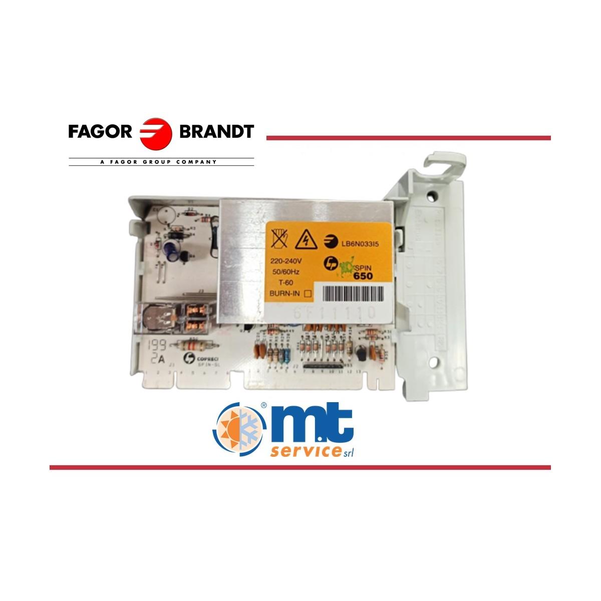 Scheda controllo lavatrice sangiorgio