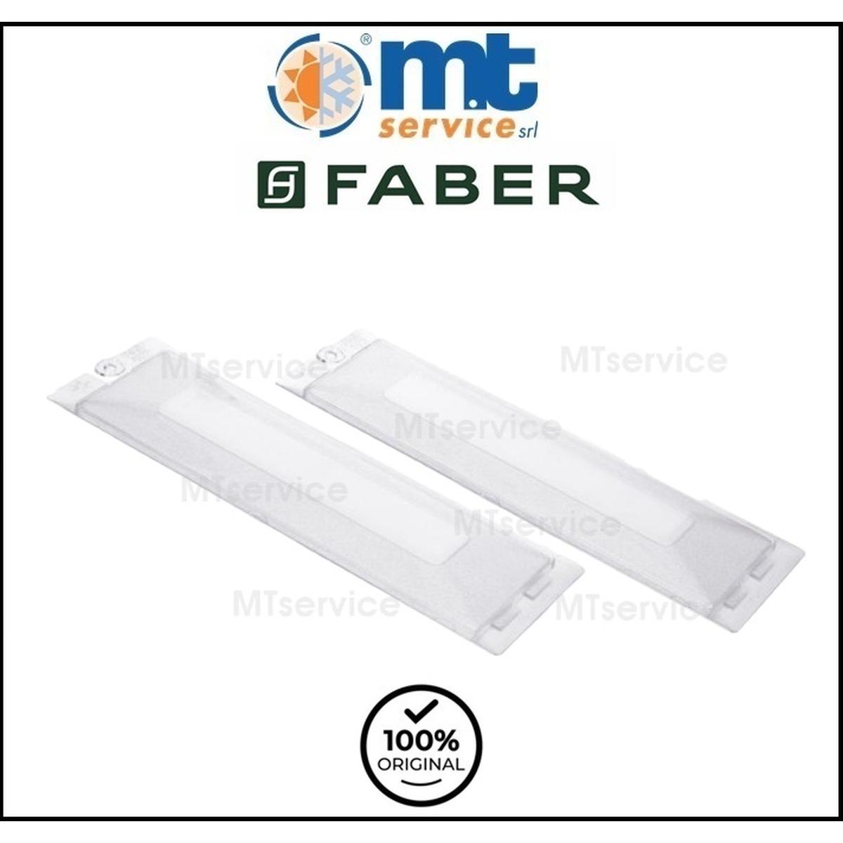 KIT 2PZ. PLAFONIERA CAPPA ORIGINALE FABER 178 x 50 mm 133.0016.910 06KP0002
