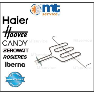 Resistenza grill 1500w v220 forno compatibile candy gasfire 92206051