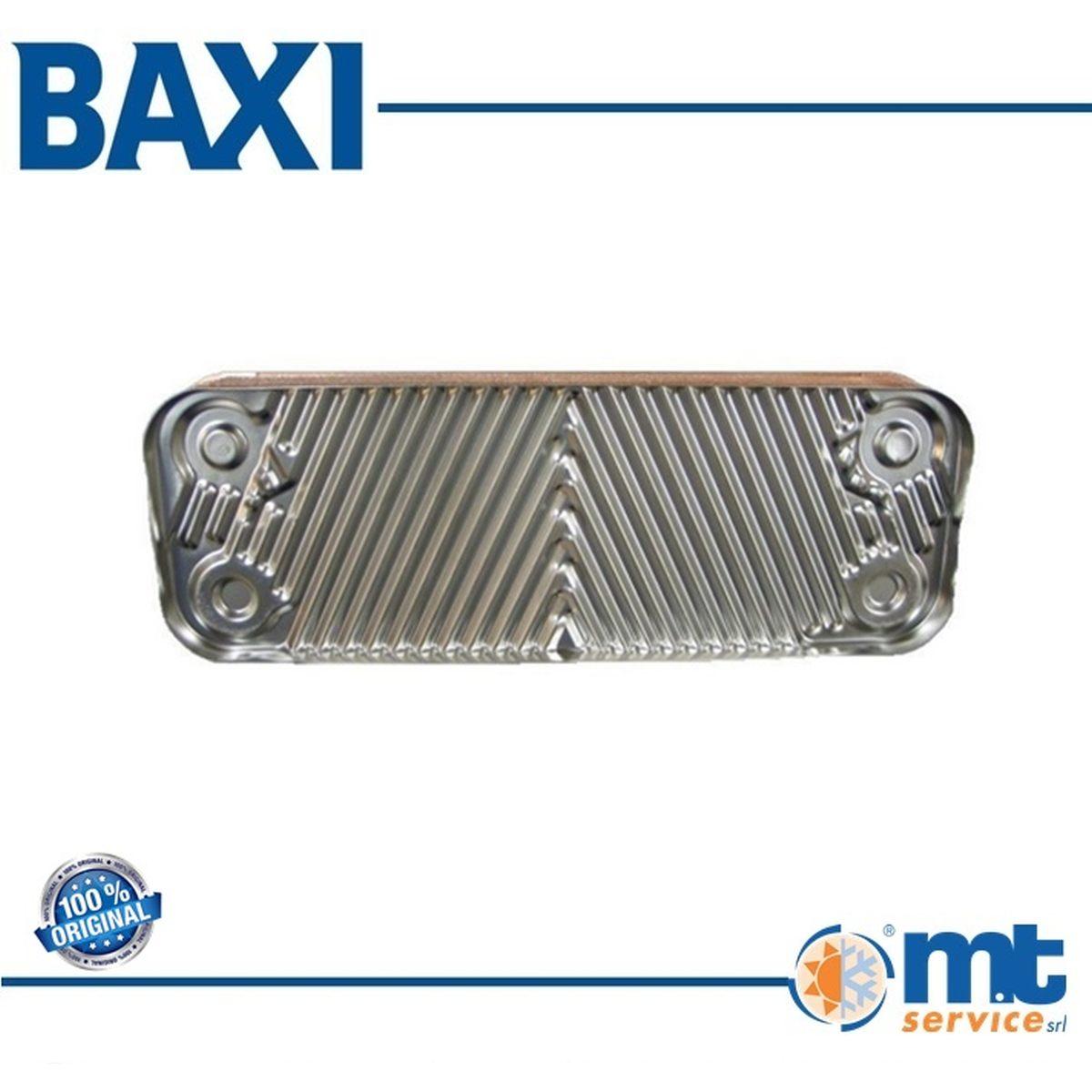 Scambiatore cb16 a 14 piastre originale baxi - cod. jjj005686680