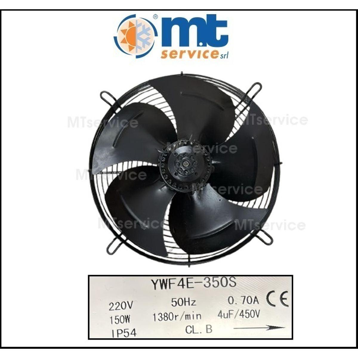 ASPIRATORE YWF4E-350S 150W 4 POLI 220/1/50 ASPIRANTE Ø46cm