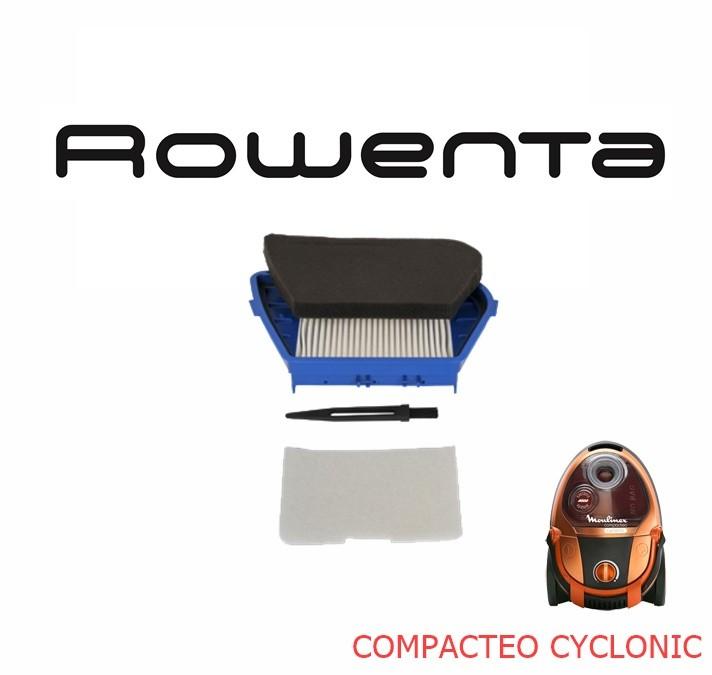 Filtro hepa aspirapolvere rowenta compacteo cyclonic