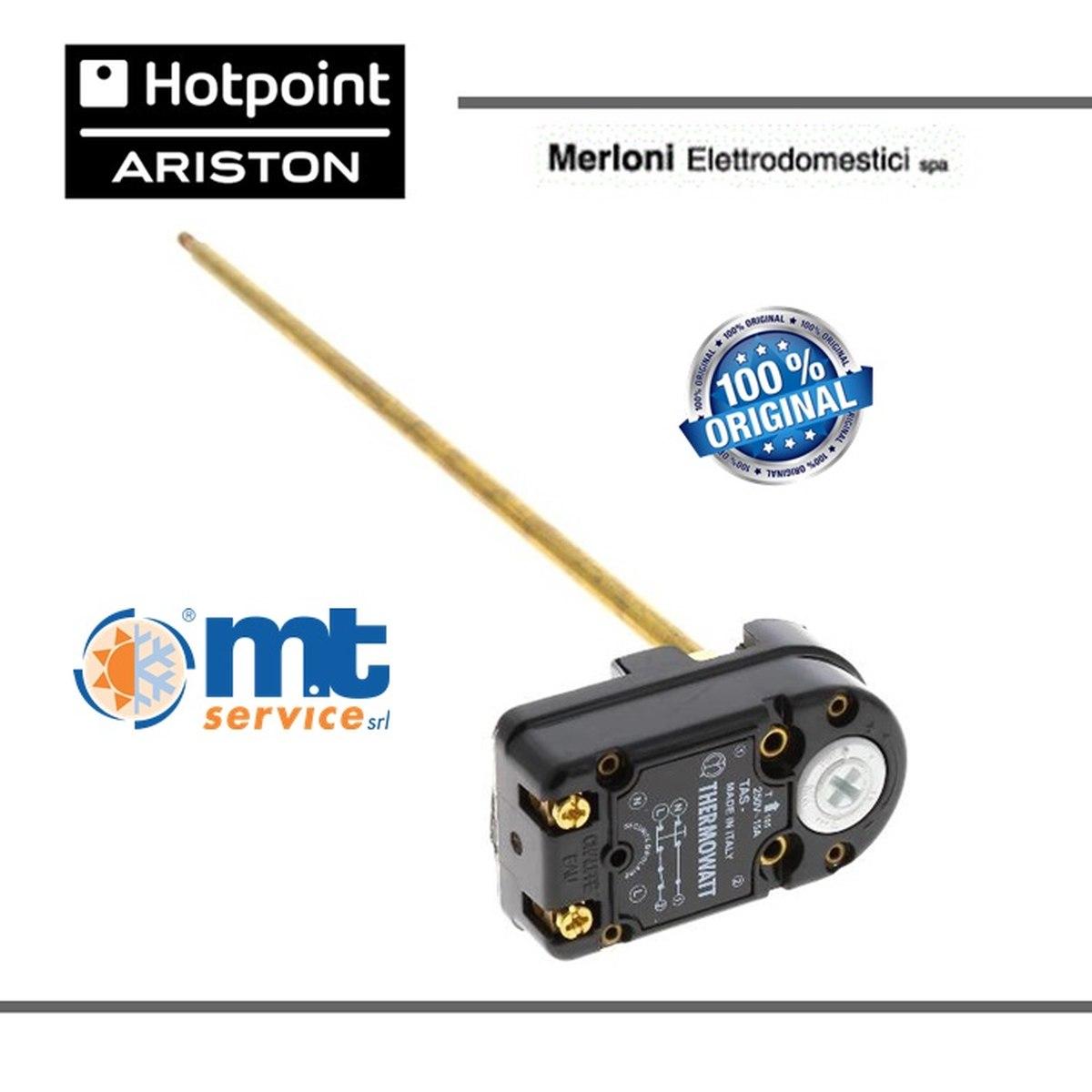 Termostato regolabile tas-an 300 fp originale ariston c00013641