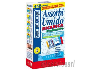 Ricarica deumidificatore assorbiumido 450 gr profumo fruits saratoga
