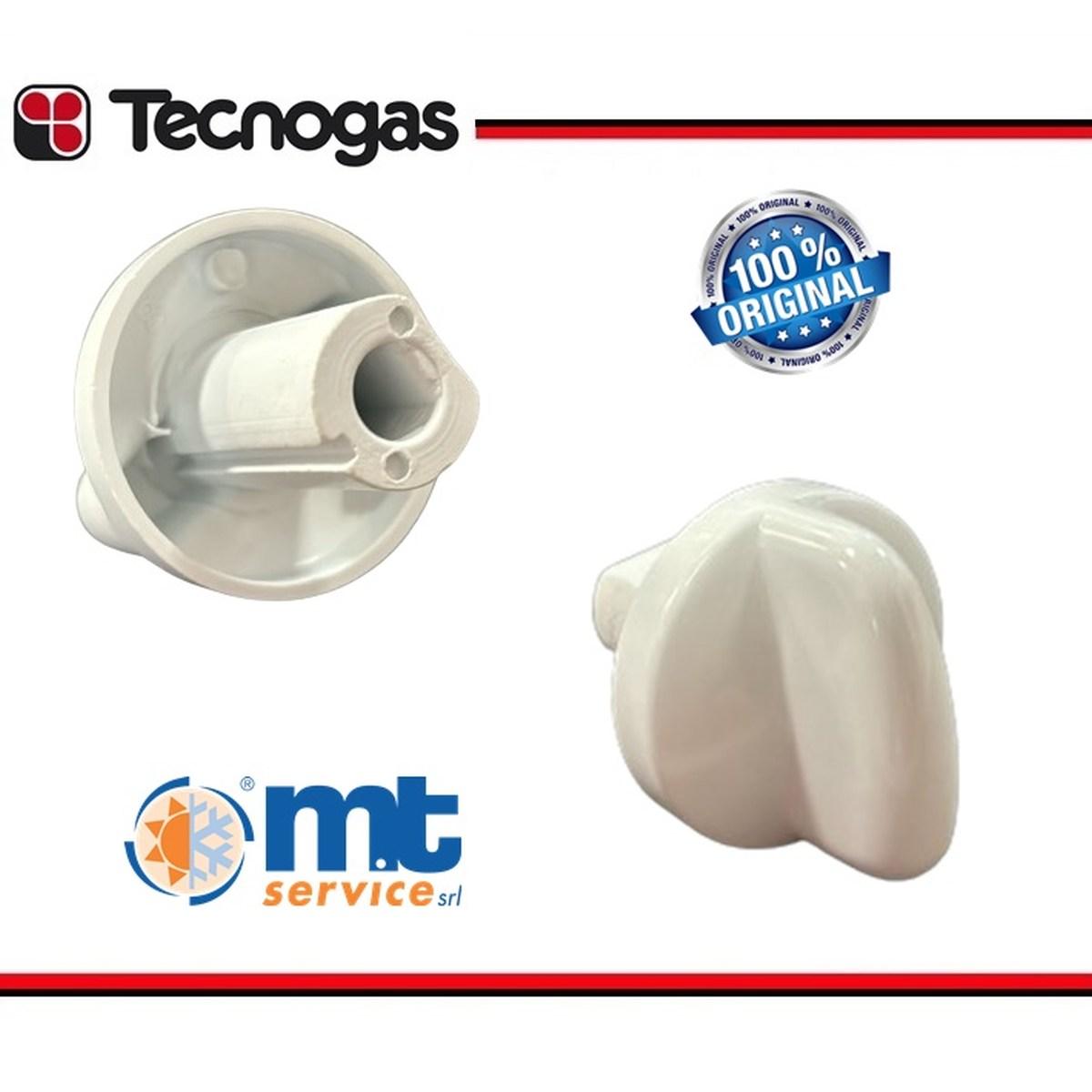 Manopola tecnogas fuochi bianca 326079400