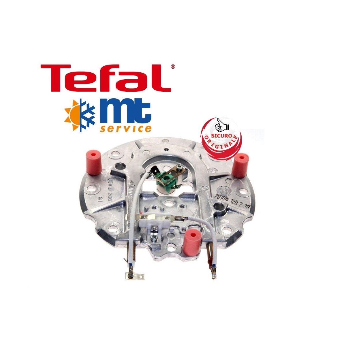 Resistenza + termostato 139c per ferri con caldaia tefal gv
