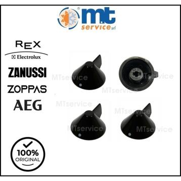 Kit 4 manopole gas nero originali 50251534009