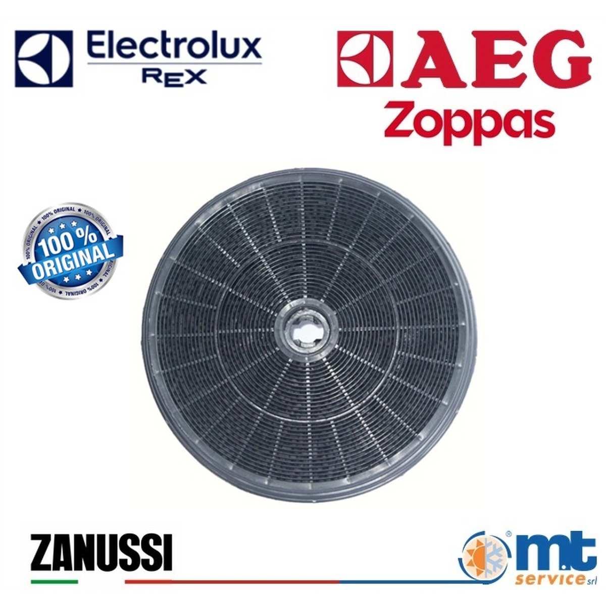 Filtro carbone,d. 220x22mm originale