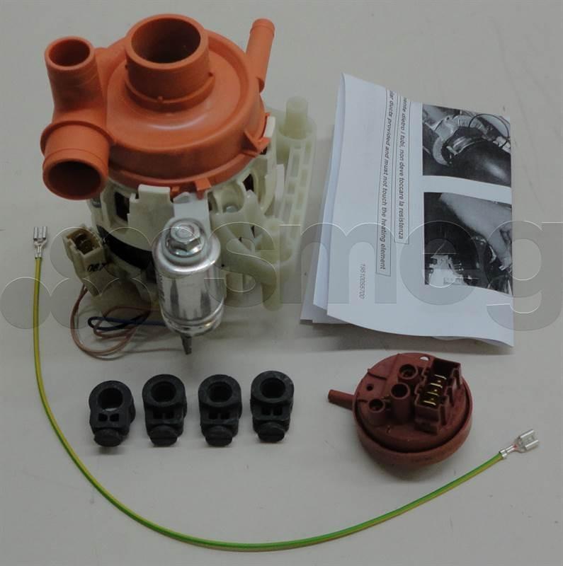 Kit motore pompa lavaggio originale smeg ex 795210557