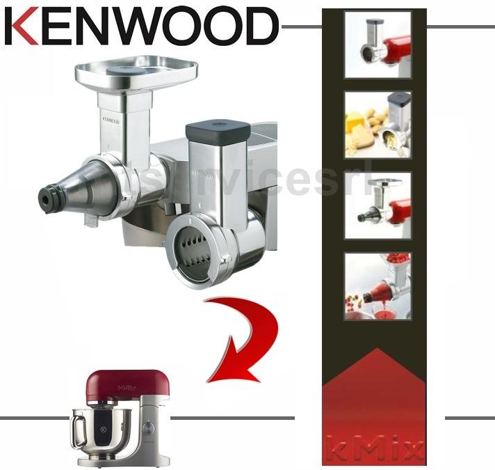 Accessorio kenwood ax642 per affettare e spremere verdure e frutta