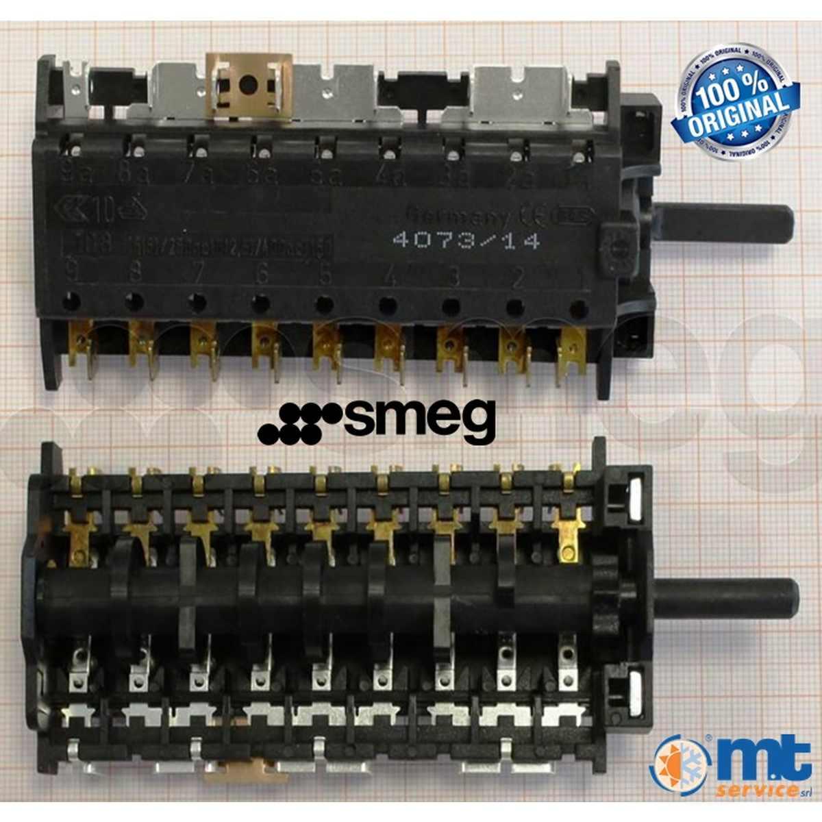 Commutatore forno smeg ex 811730066 con nota tecnica modifica