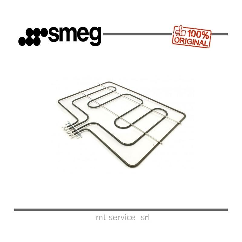 Resistenza inferiore doppia 1750w 220-240v forno smeg se995xt ex 806890212 806890319