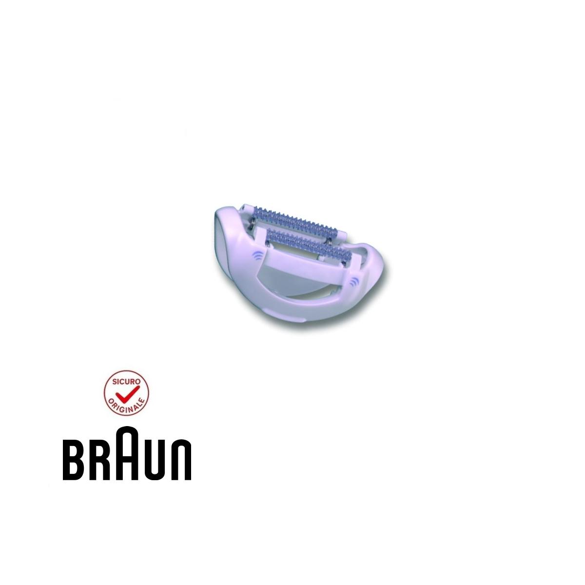 Accessorio stimolatore bianco/ametista epilatore braun