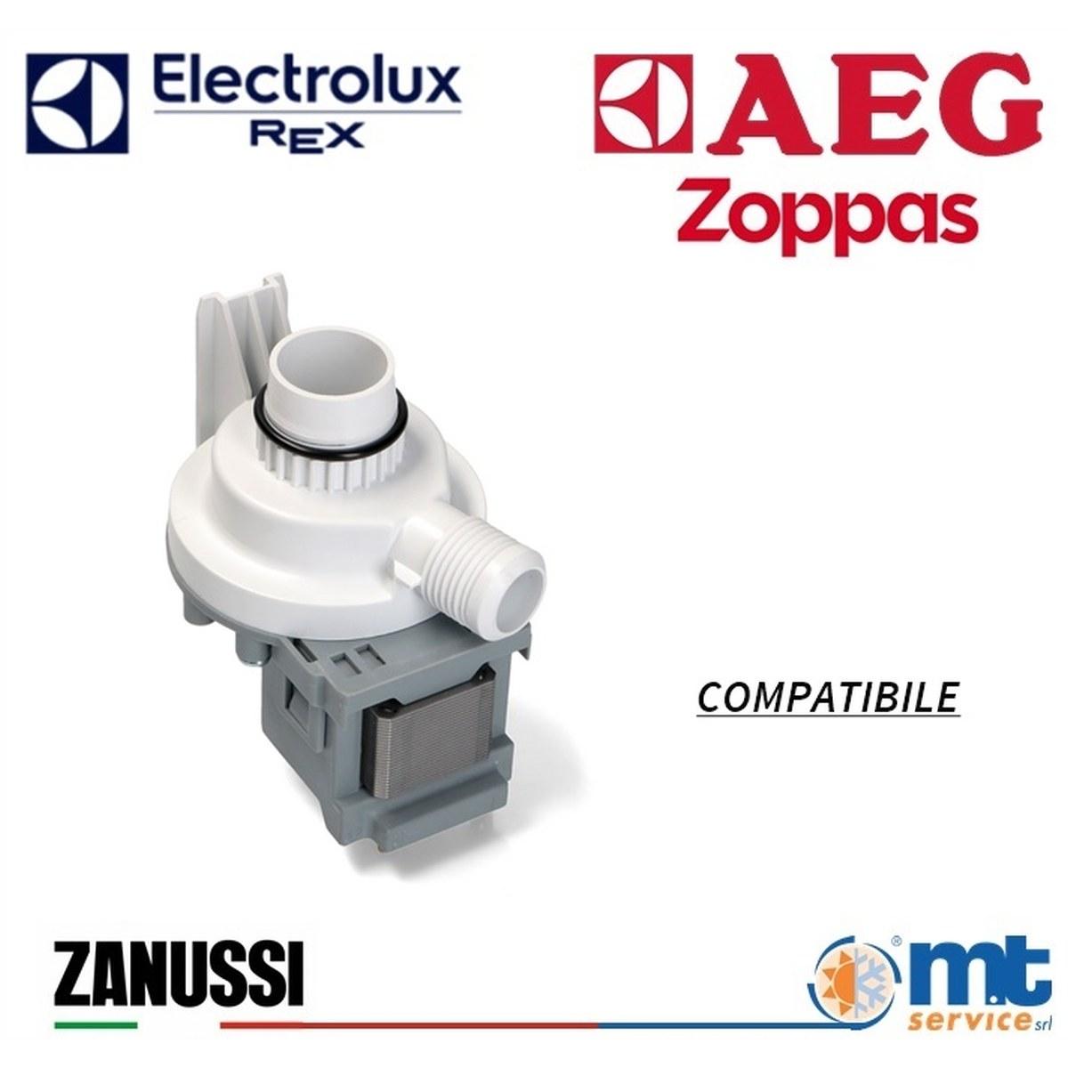 Pompa scarico lavatrice rex electrolux compatibile 1240180065 1327320121