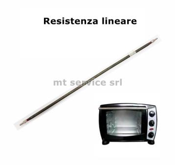 Resistenza  lineare 350w 110v - 33cm  + innesti a vite