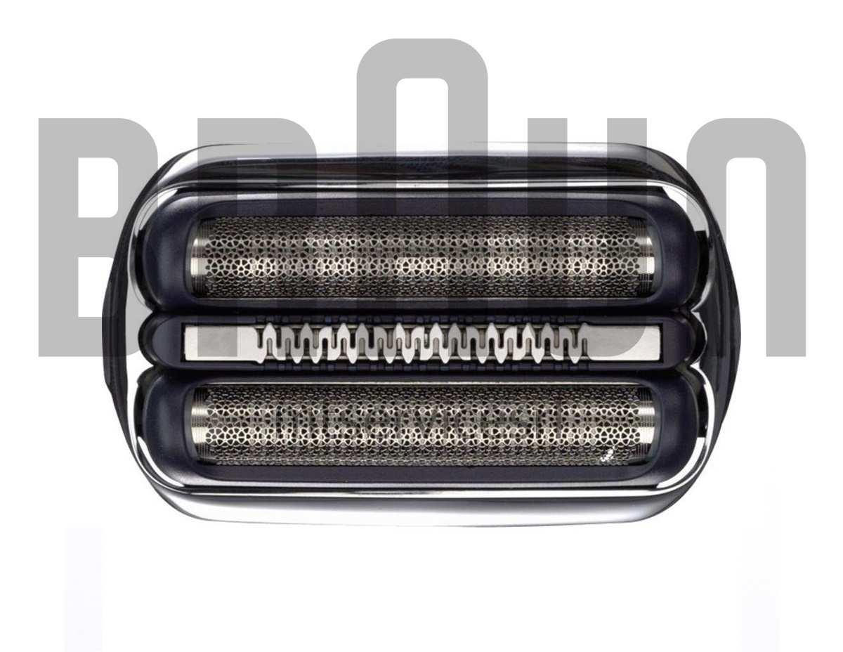 LAMINA + TESTINA per RASOIO BRAUN SERIES 3 32S - SILVER