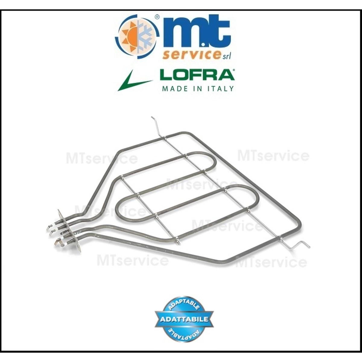 RESISTENZA FORNO 900+1500W COMPATIBILE LOFRA 03010622 03010701<br />