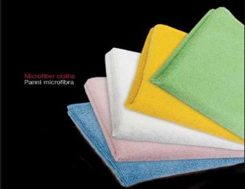 KIT 5 PZ PANNI IN MICROFIBRA PROFESSIONAL MICROQUICK 37X37 250gr/m2
