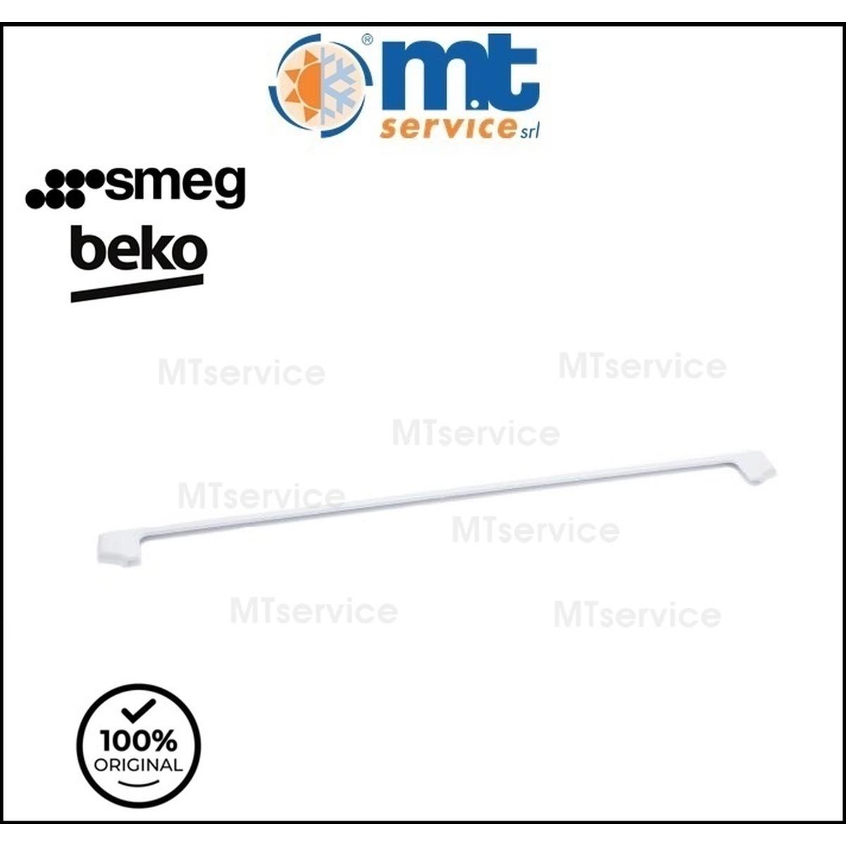 Profilo anteriore ripiano frigo beko c00915863 compatibile con smeg 766251345