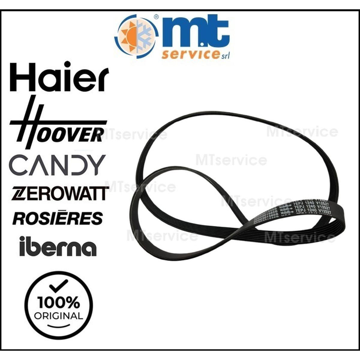 Cinghia lavatrice 7epj 1240 v12527 originale 0020301565b