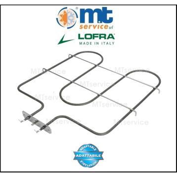 Resistenza forno 1650w compatibile lofra 03010624 03010648