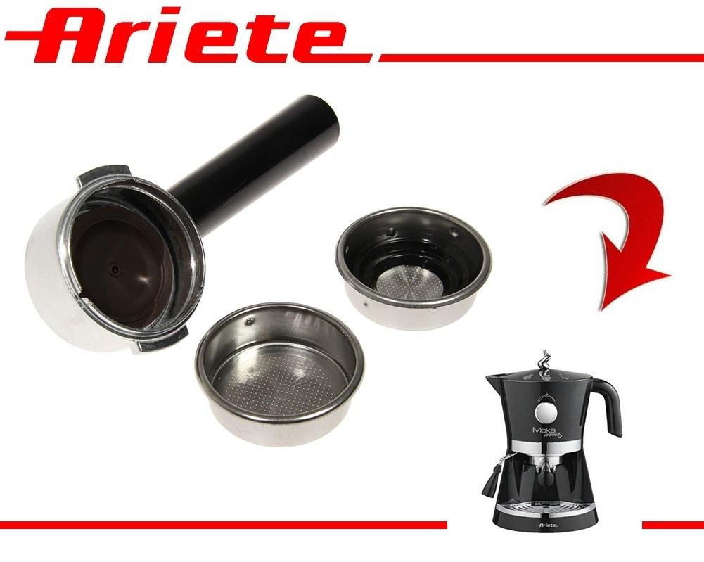 Portafiltro polvere/cialda black mce19 tk ariete 1337 1383