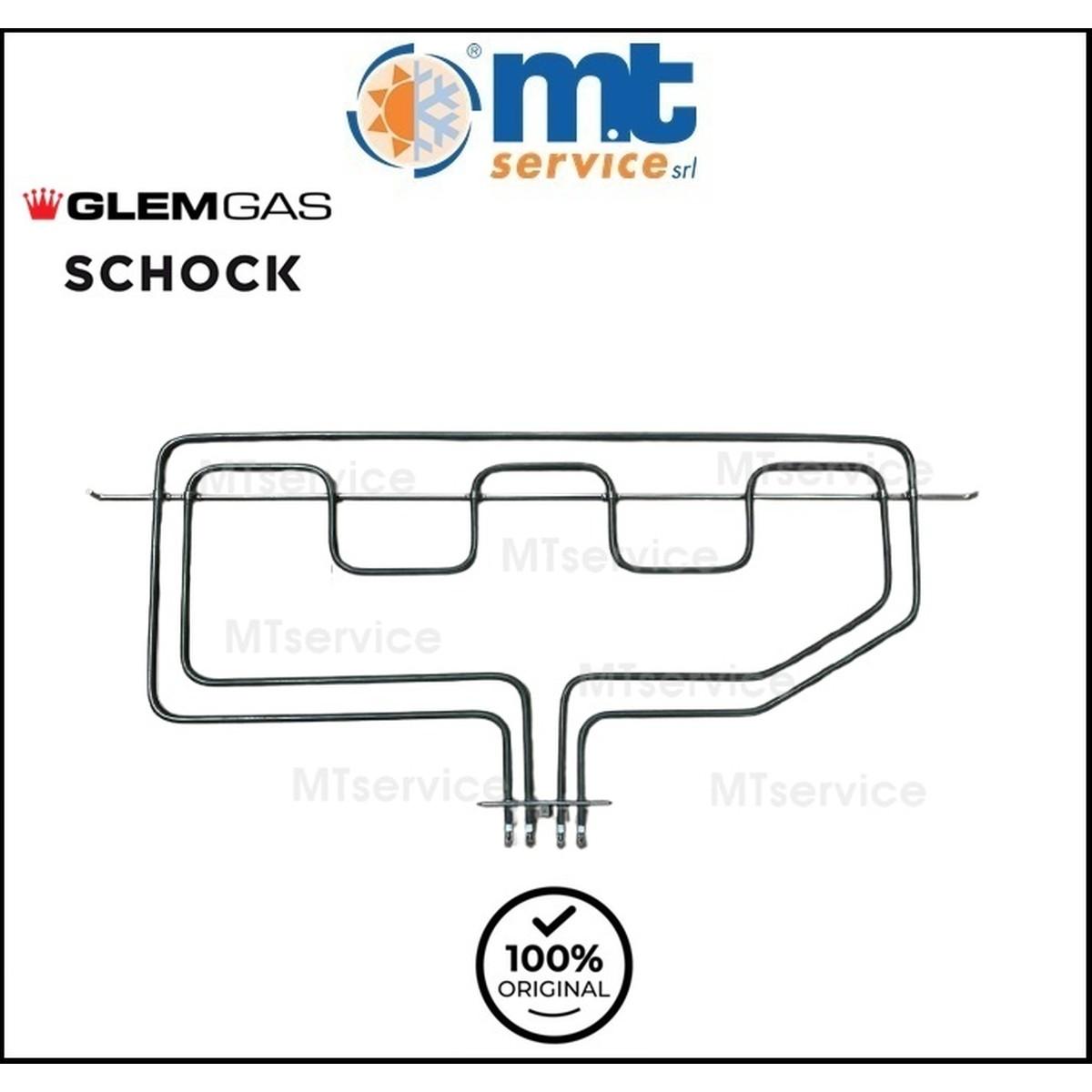 Resistenza doppia originale glemgas per a855mi