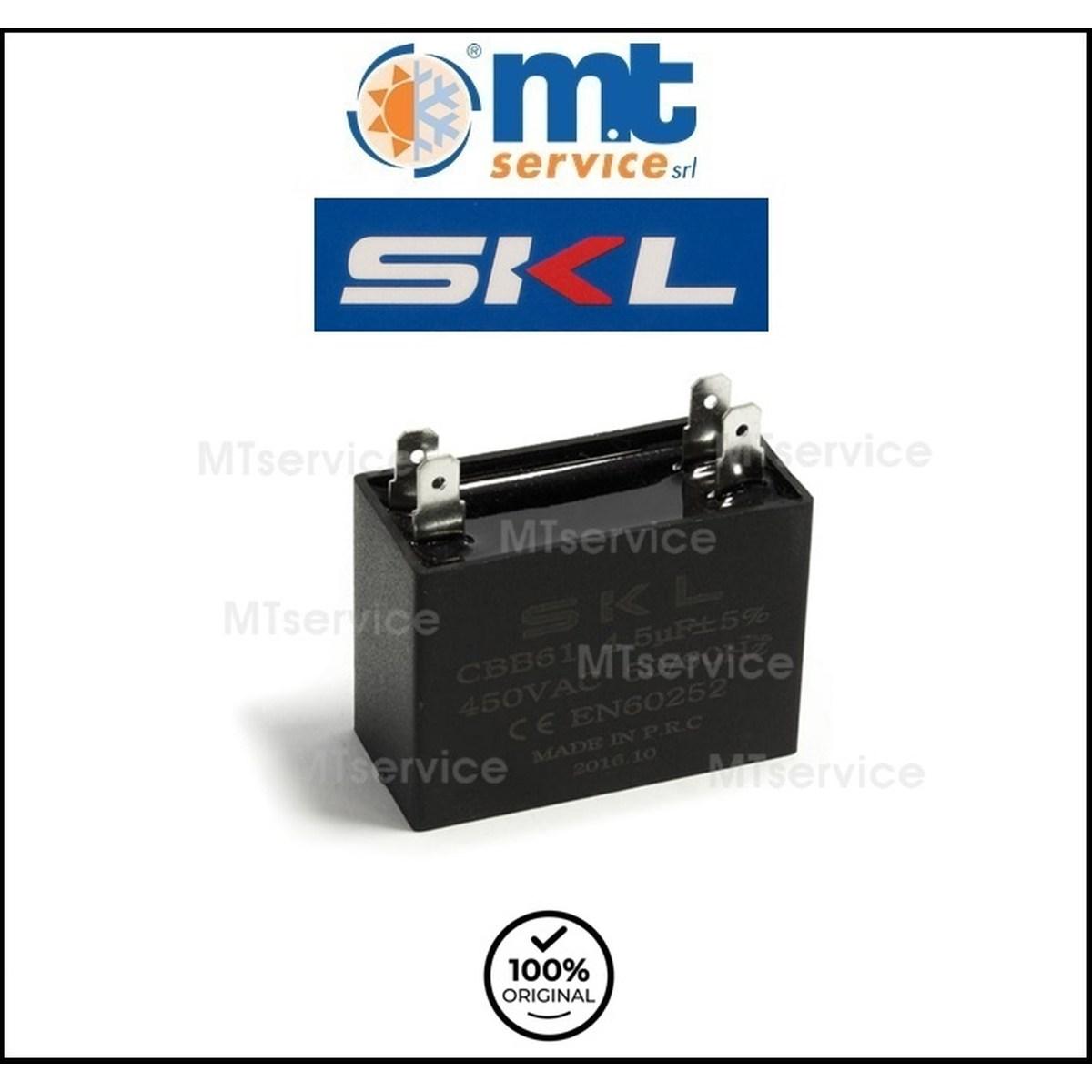 Condensatore skl 4,5µf stretto