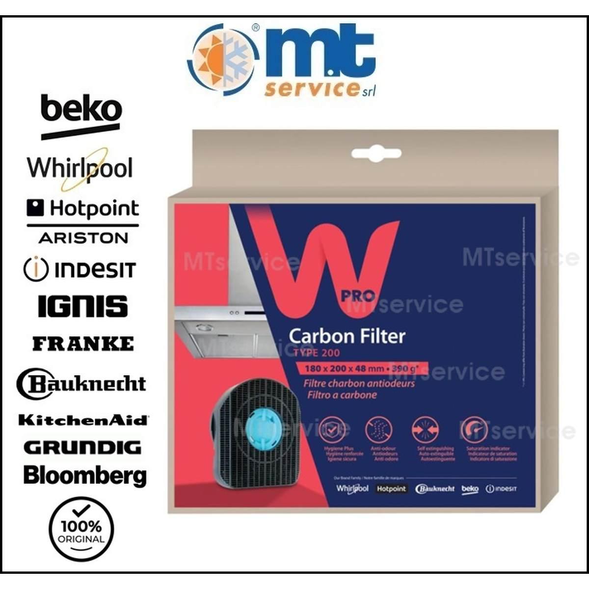 Filtro carbone antiodore model200 cappa ex 481948048311