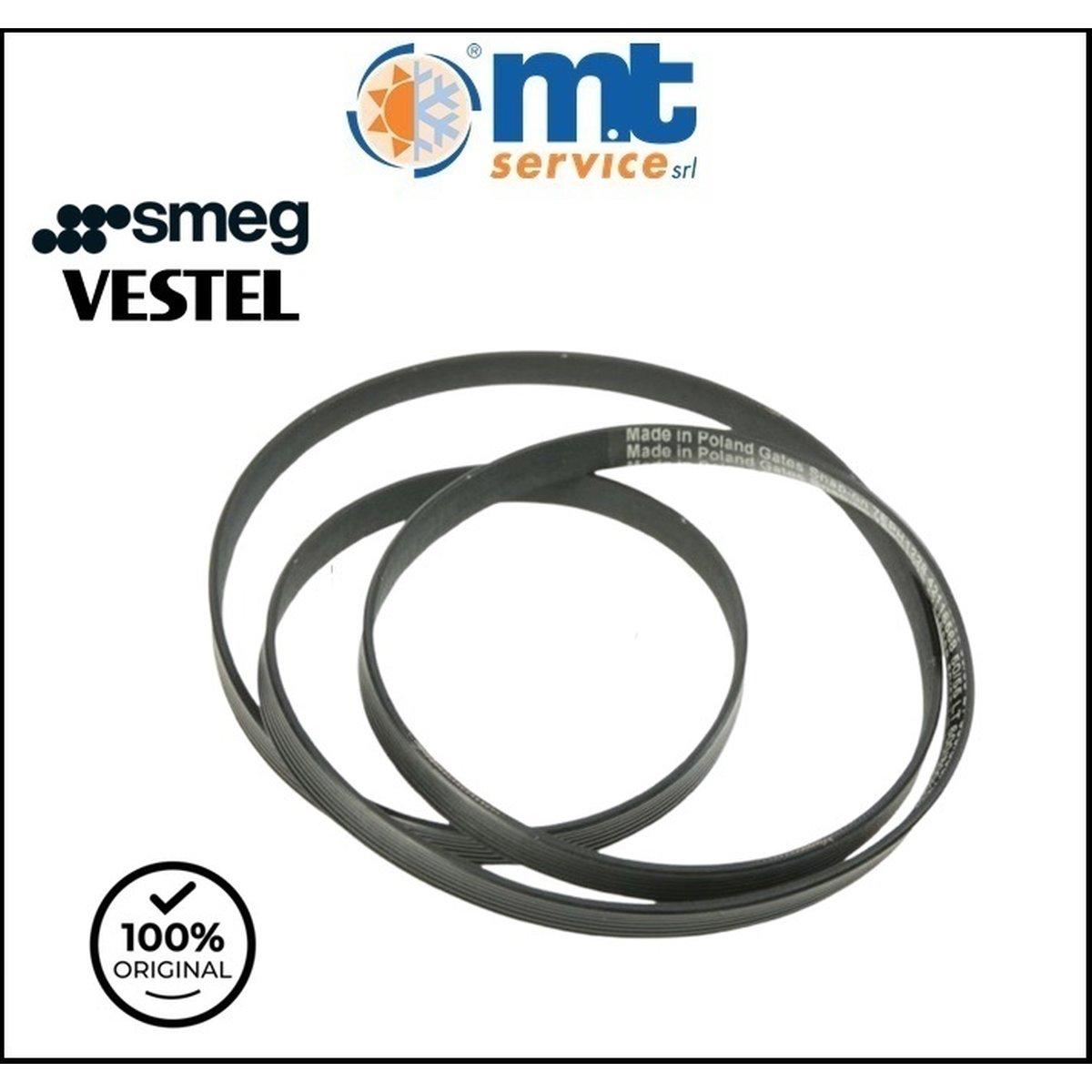 Cinghia lavatrice originale smeg 7phe 1227 compatibile con 42210832 42028149 axw412-22763