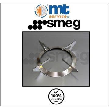 GRIGLIA INOX FUOCO PIANO COTTURA D.18cm ORIGINALE SMEG 684092120