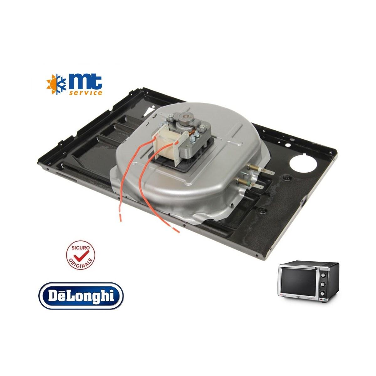 Assieme motore, ventola e fianco originale delonghi sfornatutto eo32752