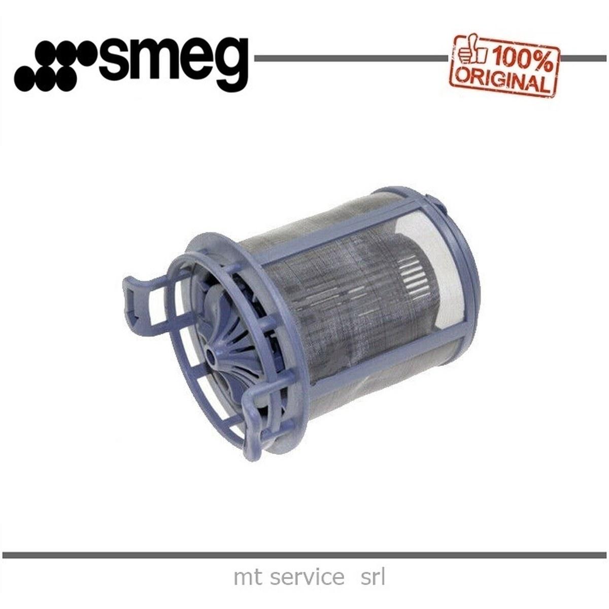 Filtro cilindro pozzetto scarico lavastoviglie smeg 693410546 originale