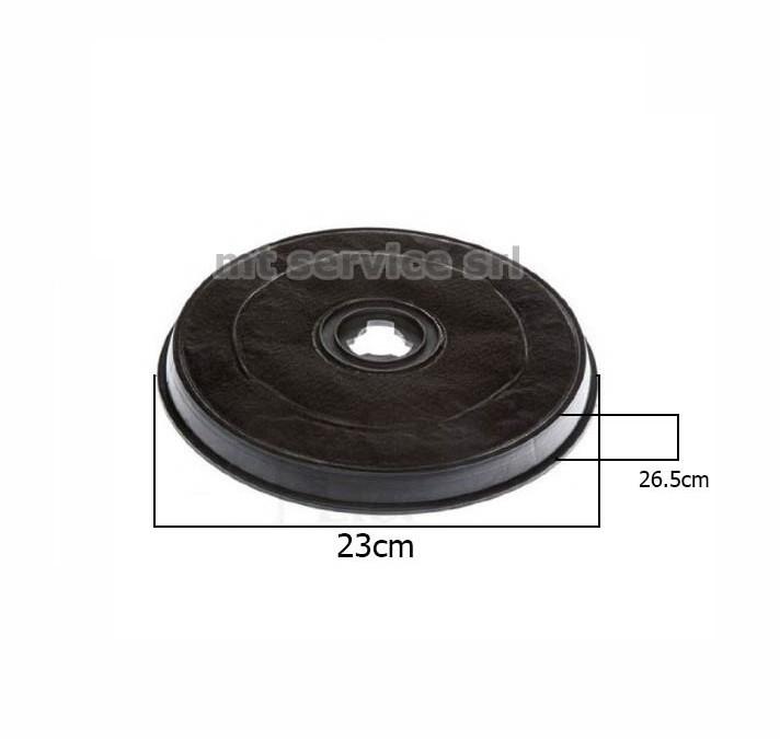 Filtro carbone compatibile faber type e233 smeg kitfc31 112.0157.238 112.0017.979 9029793594 50268164006