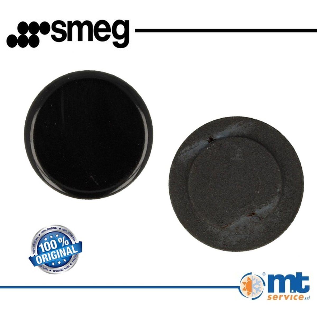 Cappellotto interno ultrarapido nero lucido originale smeg 351050808