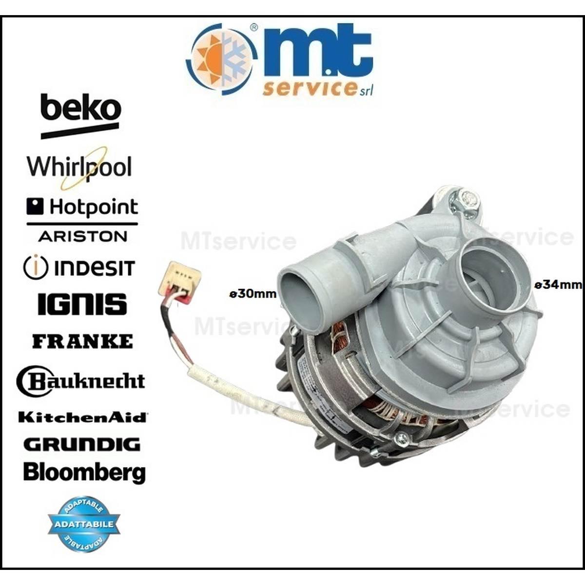 Pompa circolazione 85w yyg-40-2 compatibile lavastoviglie beko