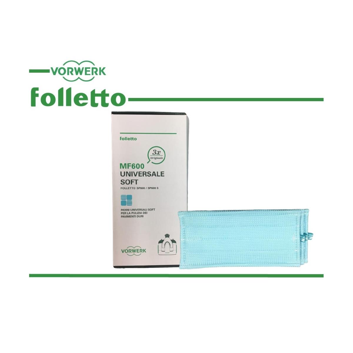 Confez. 3 panni universali soft vorwerk folletto sp600