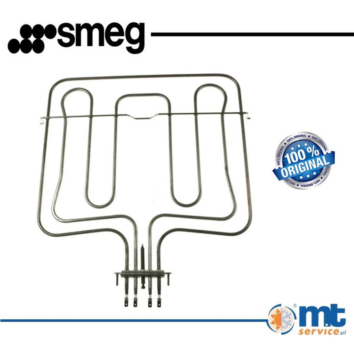 Resistenza superiore doppia 1000+1700w smeg originale 806890945