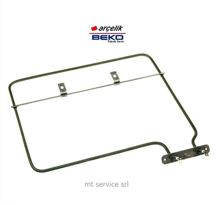 Resistenza cielo forno w1100 v230 compatibile beko 262900062