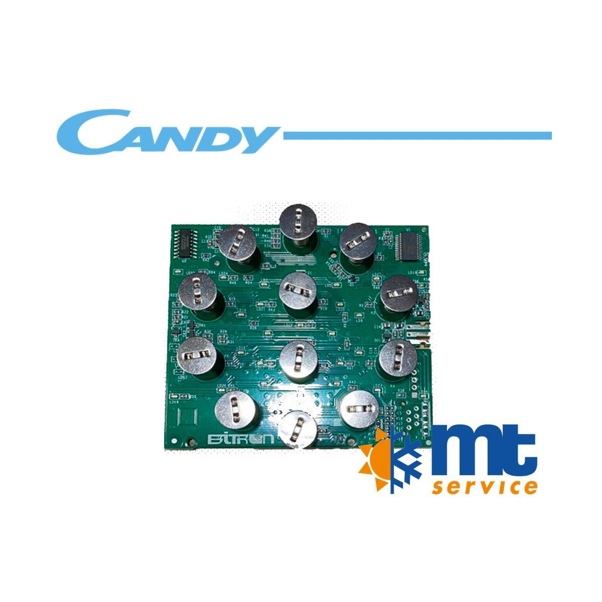 Modulo selezione programmi lavatrice candy 43025107