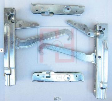 KIT CERNIERE DX/SX + PORTARULLINI 2 Electrolux Ariston Indesit