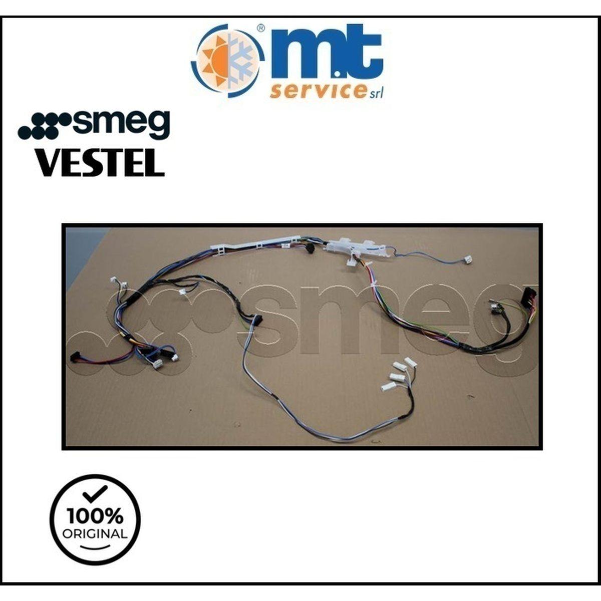 Gruppo cablaggio 690735185 per smeg lbw362pcit lbw62pcit