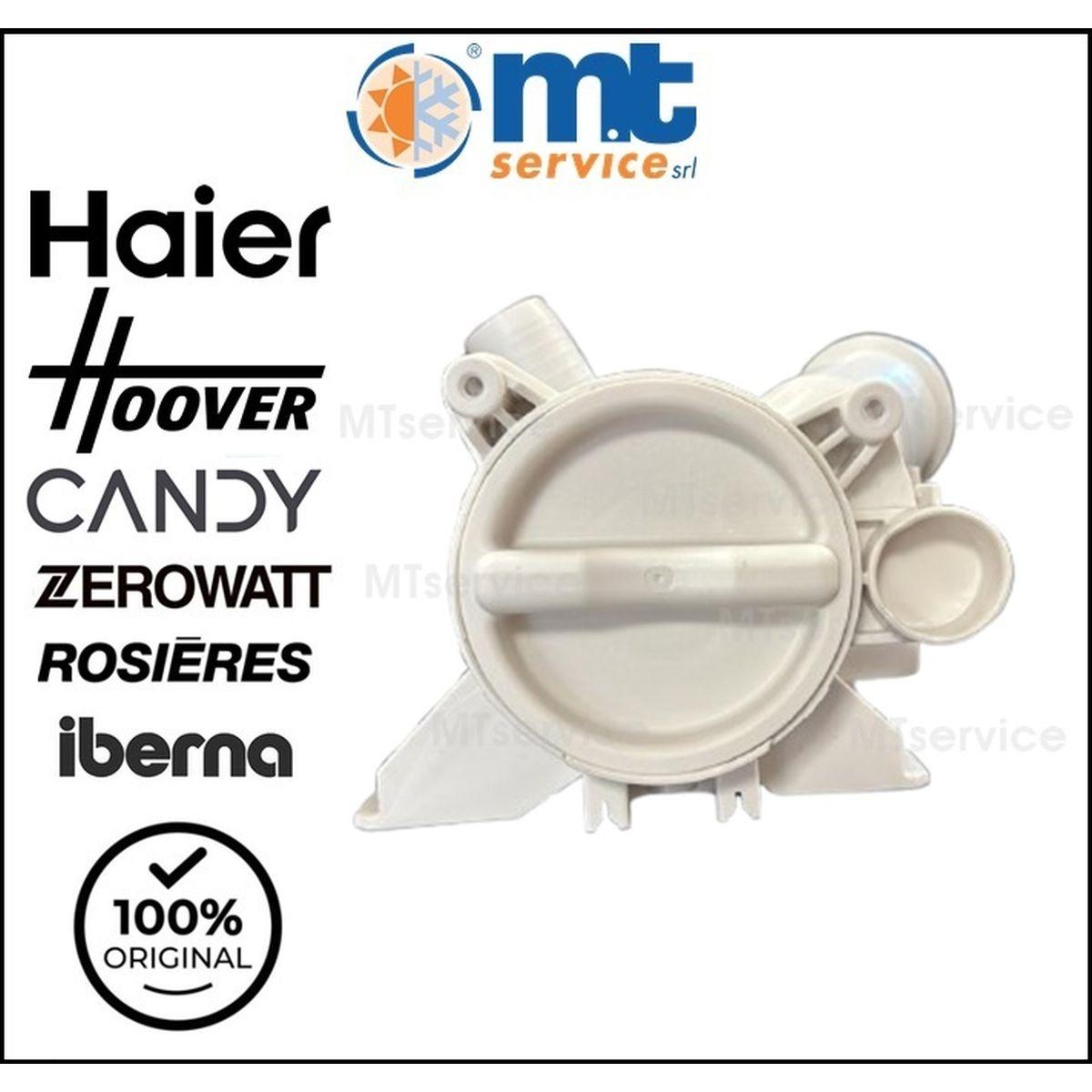 Pompa scarico completa lavatrice originale candy hoover 43014233