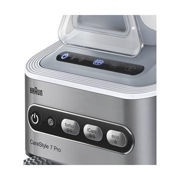 FERRO DA STIRO BRAUN C/CALDAIA CARICA CONTINUA - IS7155WH  2400 W, 2 Litri, 125, Plastic, bianco/Silver