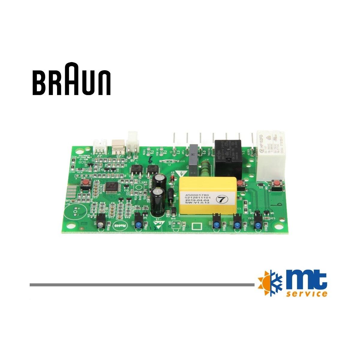 Scheda comandi originale braun ferro con caldaia carestyle 5 / 7