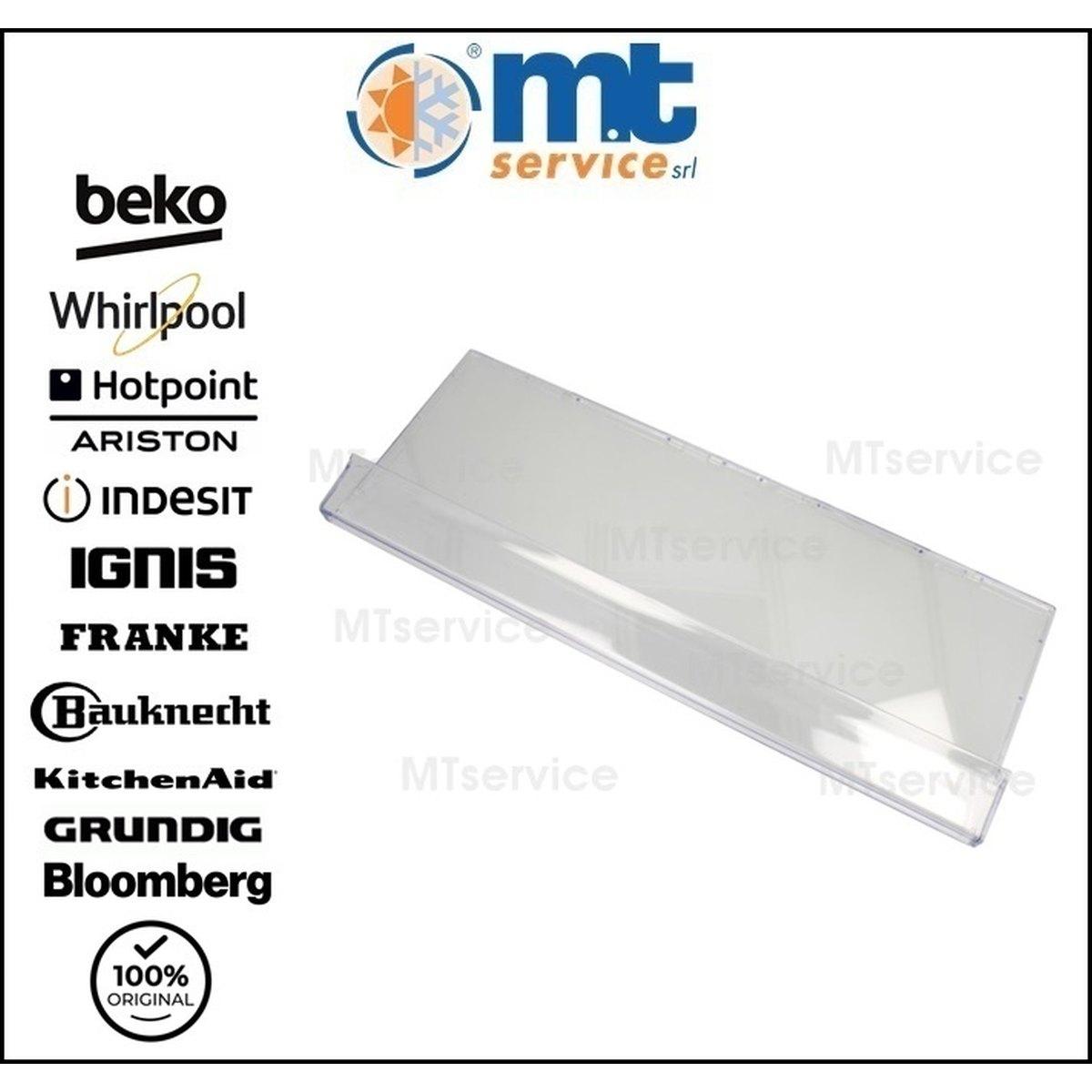 Frontale cassetto superiore/intermedio congelatore beko 4638250500 ex 4640640200 c00864528