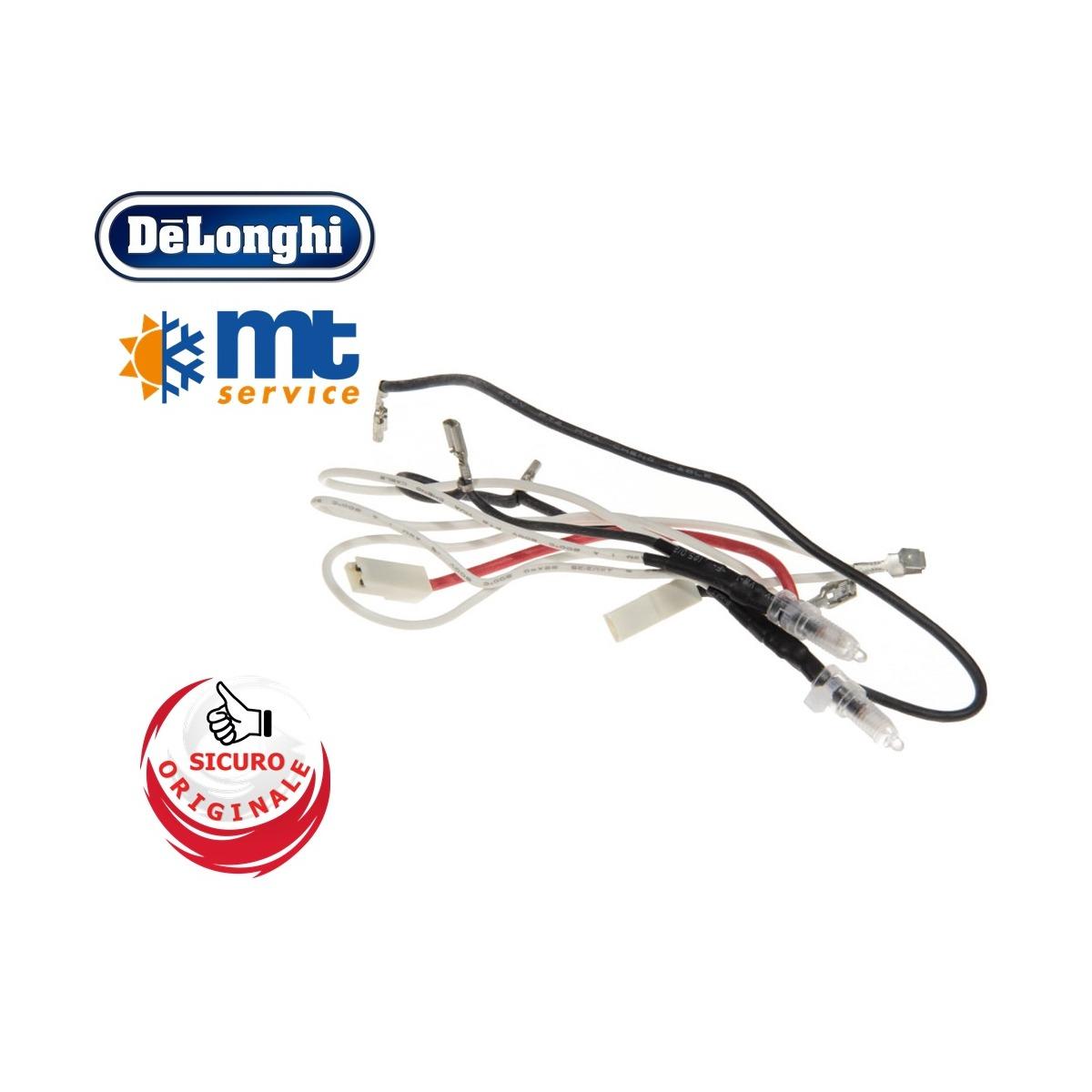 CABLAGGIO CON SPIA ORIGINALE DELONGHI SCULTURA ECZ3xx - ICONA VINTAGE ECOV3xx