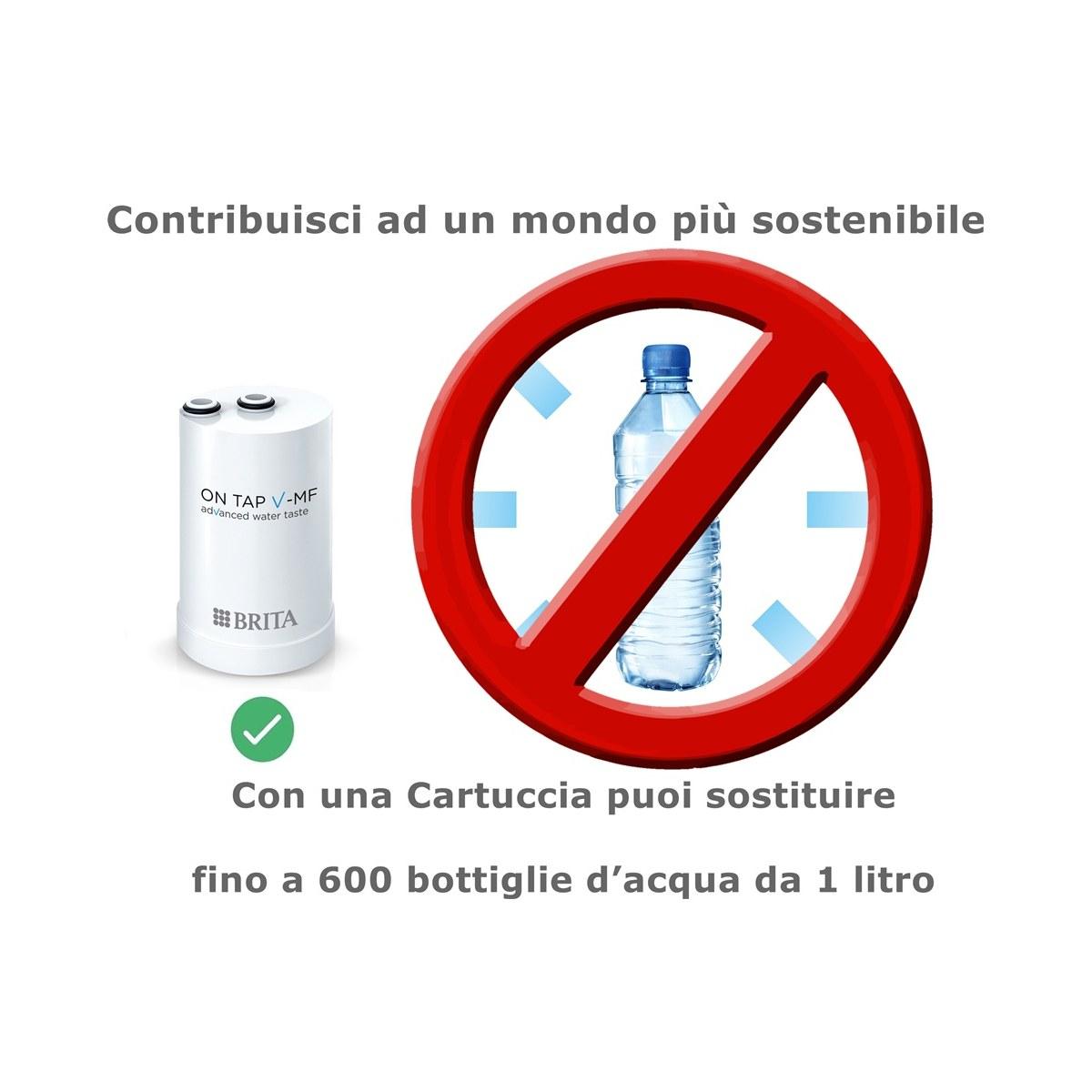 SISTEMA FILTRANTE ACQUA ON TAP PRO V-MF BRITA con 5 STRATI di FILTRAZIONE